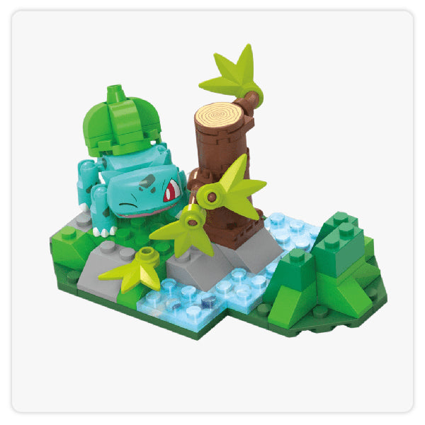 Mega Construx Games Nintendo Pokemon Bosque Bulbasaur – Hakoo box