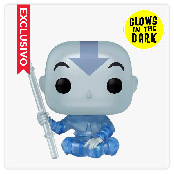 Funko Pop Avatar - Aang en Estado Spirit (940)