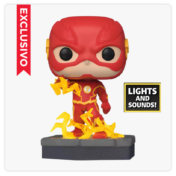 Funko Pop DC Super Heroes - Flash Luces Y Sonido (1274)