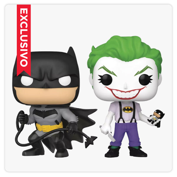 Funko Pop DC White Knight - Batman y Joker