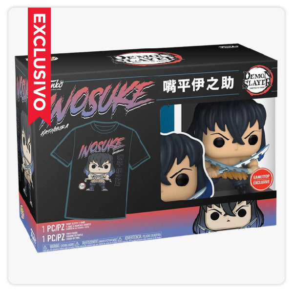 Funko Pop Demon Slayer - Inosuke Sin Mascara Caja (1057)