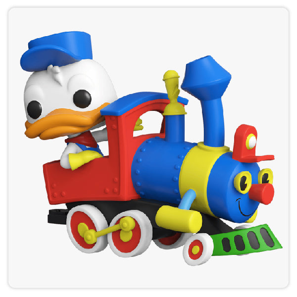 Funko Pop Disney - Disneyland 65 Aniversario Pato Donald Tren (01)