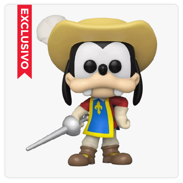 Funko Pop Disney - Mickey Goofy Tres Mosqueteros (1042)