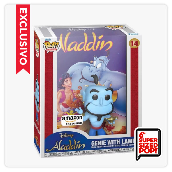 Funko Pop Disney - Portada Aladdin Genio Con Lampara (14)