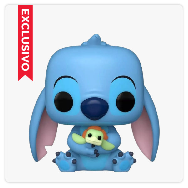 Funko Pop Disney - Stitch Con Tortuga (1353)