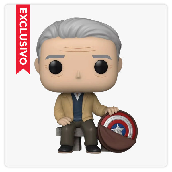 Funko Pop Marvel - Capitan America Old Man Steve (915)