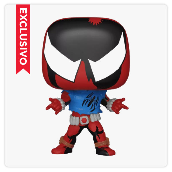 Funko Pop Marvel - Spiderman Across Scarlet Spider (1232)