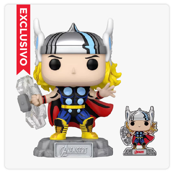 Funko Pop Marvel - Thor Pin 60 Aniversario (1180)