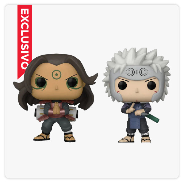 Funko Pop Naruto - Hashirama y Tobirama 2 Pack