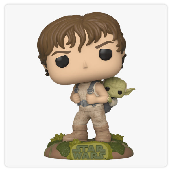 Funko Pop Star Wars - Luke Skywalker Y Yoda (363)