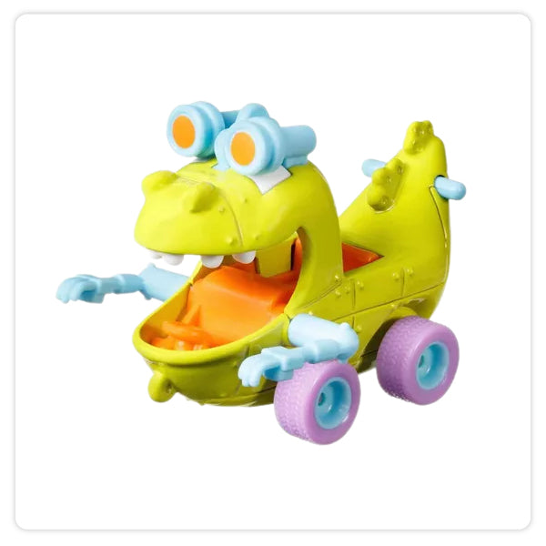 Hot Wheels Nick Rugrats - Aventuras En Pañales Reptar Wagon