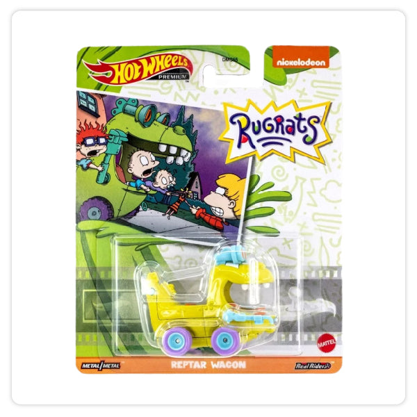 Hot Wheels Nick Rugrats - Aventuras En Pañales Reptar Wagon