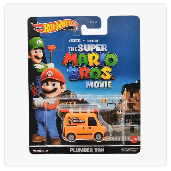 Hot Wheels Premium - Nintendo Super Mario Bros La Pelicula Plumber Van