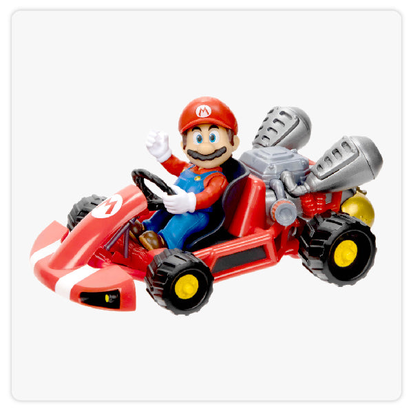 Jakks Nintendo Games - La Película Super Mario Bros Kart