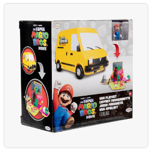 Jakks Nintendo Games - La Pelicula Super Mario Bros Van