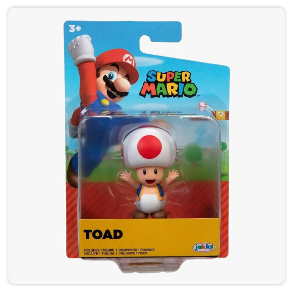 Jakks Nintendo Games - Super Mario Bros - Toad Figura Ori