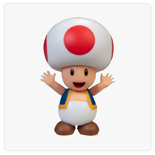 Jakks Nintendo Games - Super Mario Bros - Toad Figura Ori