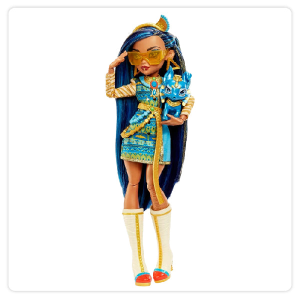 Mattel - Muñeca Monster High Cleo Denile
