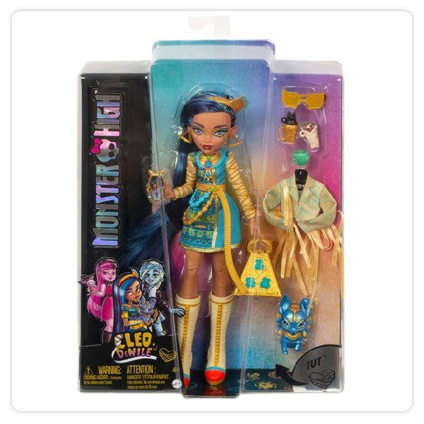 Mattel - Muñeca Monster High Cleo Denile