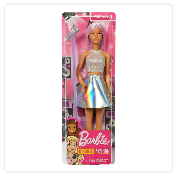 Mattel Muñeca - Barbie Cantante Pop Star Fashion Y Microfono