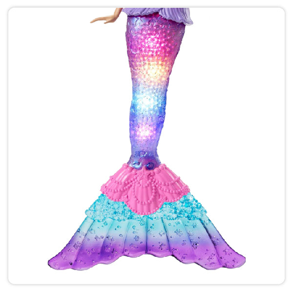 Mattel Muñeca - Barbie Dreamtopia Sirena Con Luces