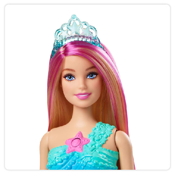 Mattel Muñeca - Barbie Dreamtopia Sirena Con Luces