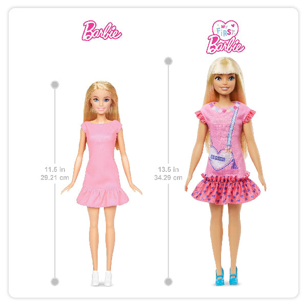 Mattel Muñeca - Barbie Mi Primera Barbie Preescolar Malibu