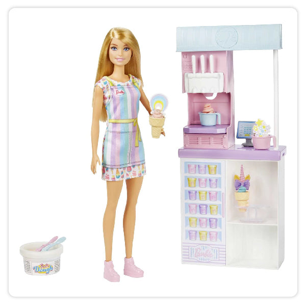 Mattel Muñeca - Barbie Tienda De Helados