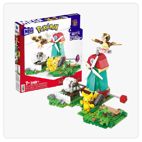 Mega Construx - Games Nintendo Pokemon Molino Campestre