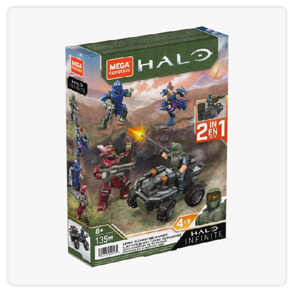 Mega Construx - Games Xbox Halo Infinite Unsc Gungoose De Maniobra
