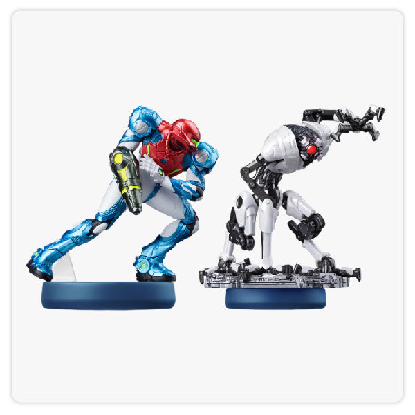 Nintendo Switch Amiibo - Metroid Dread Samus Y Emmi 2 Pack