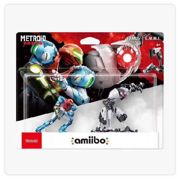 Nintendo Switch Amiibo - Metroid Dread Samus Y Emmi 2 Pack