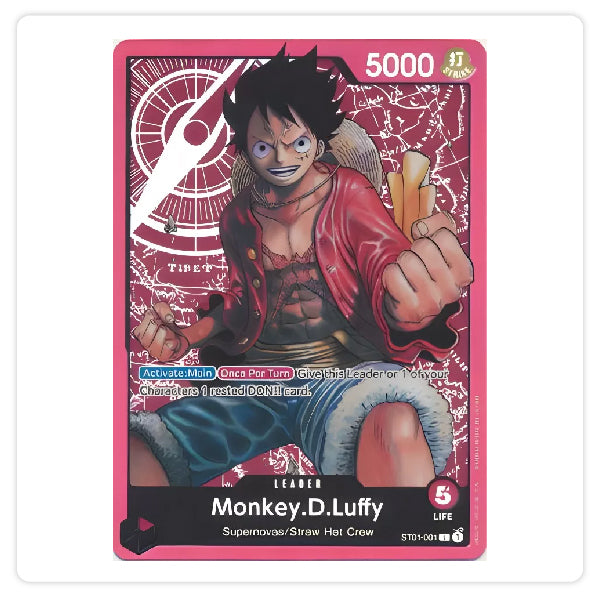 One Piece TCG - Monkey D. Luffy St01-001 Leader