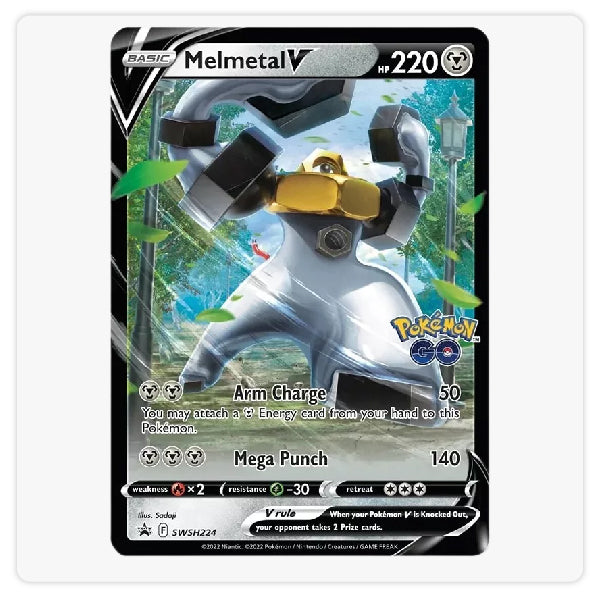 Pokémon TCG - Pokémon Go Melmetal V Battle Deck Inglés