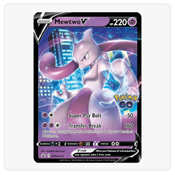 Pokémon TCG - Pokémon Go Mewtwo V Battle Deck Inglés