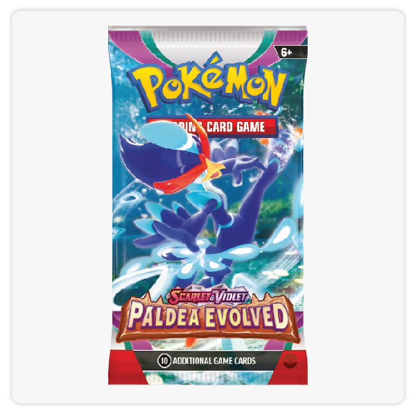 Pokémon TCG -  Scarlet & Violet Paldea Evolved Booster Pack Inglés