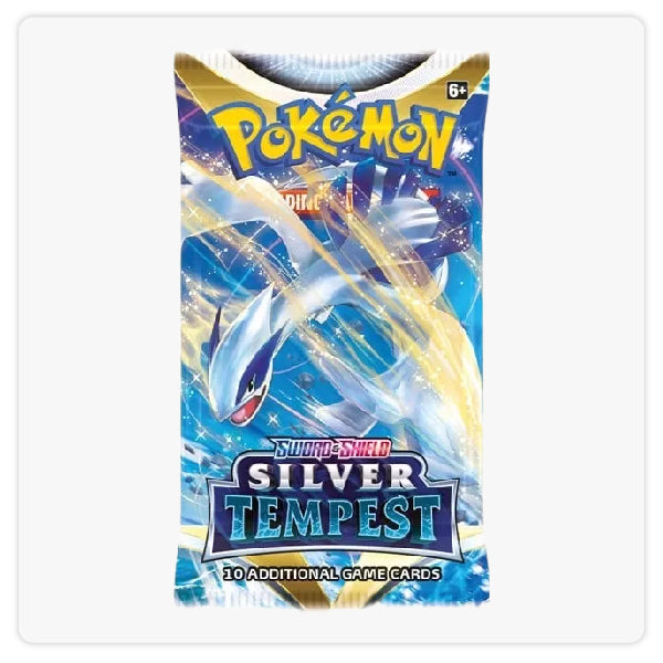 Pokémon TCG -  Sword and Shield Silver Tempest Booster Pack Inglés