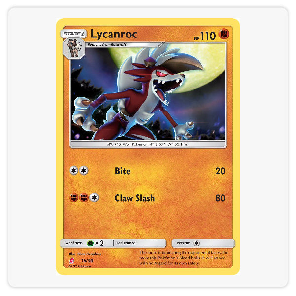Pokémon TCG - Trainer Kit Sun & Moon Lycanroc Y Raichu Inglés