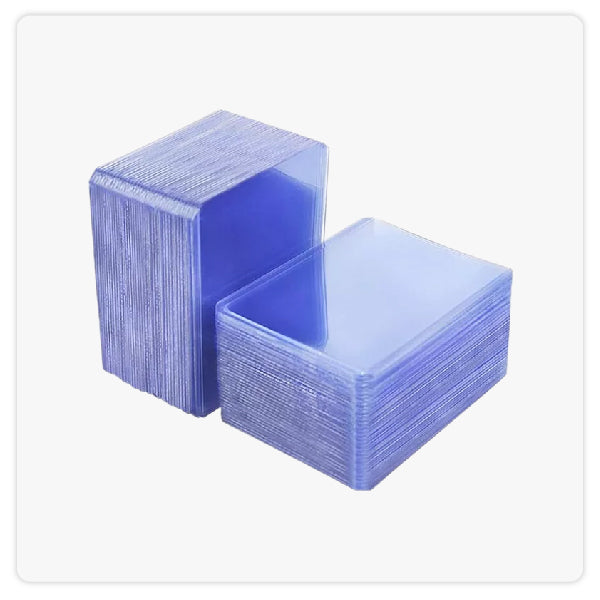 TCG Accesorios - 10 Fundas Toploader Transparentes Protectores Cartas