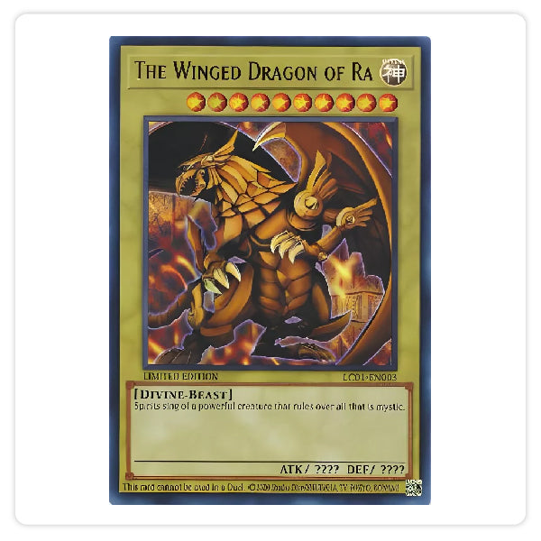 Yugioh TCG - Dragon Alado De Ra Lc01-en003 Ultra Rara