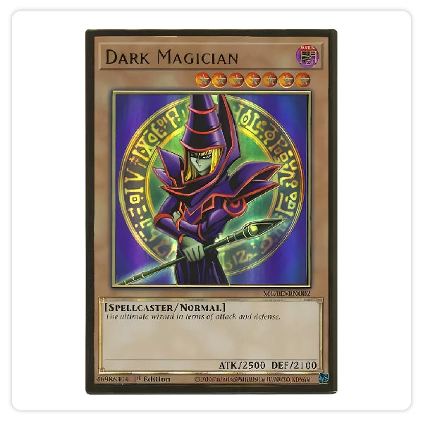 Yugioh Tcg - Mago Oscuro Mged-en002 Premium Oro Rara