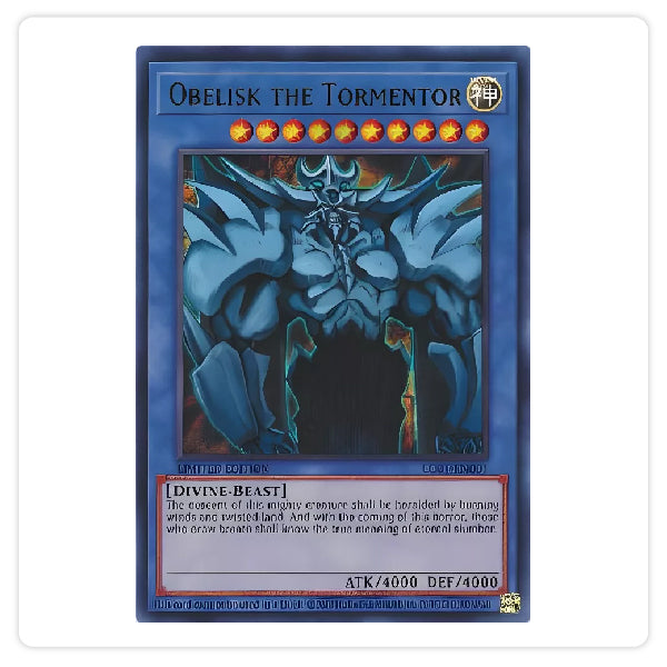 Yugioh Tcg - Obelisk Atormentador Lc01-en001 Ultra Rara 2020