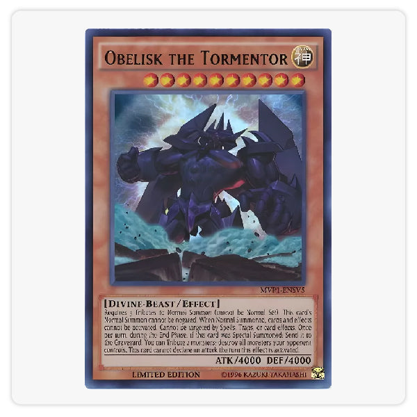 Yugioh Tcg - Obelisk Atormentador Mvp1-ensv5 Ultra Rara