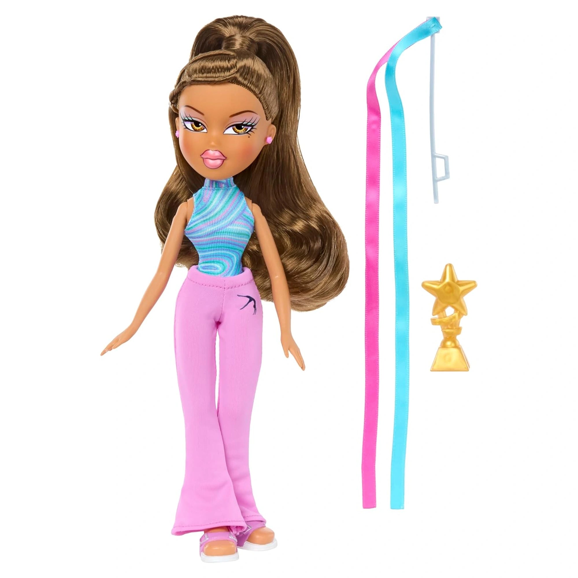 Muñeca Bratz Play Sportz Yasmin Gymnastics