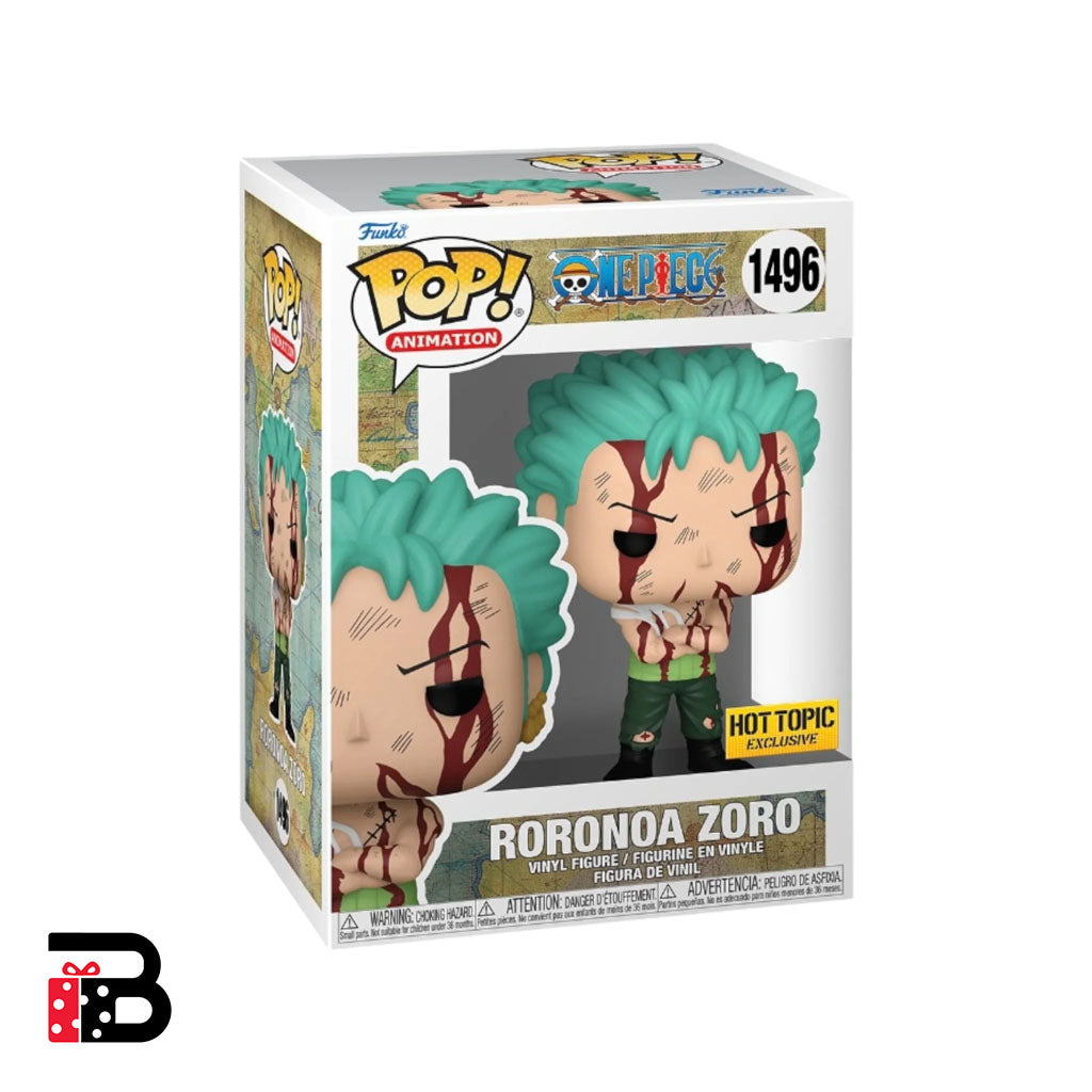 Funko Pop Anime Zoro Nothing Happened 1496 Exclusive HT - En caja original - Vinyl collectible figure de One Piece