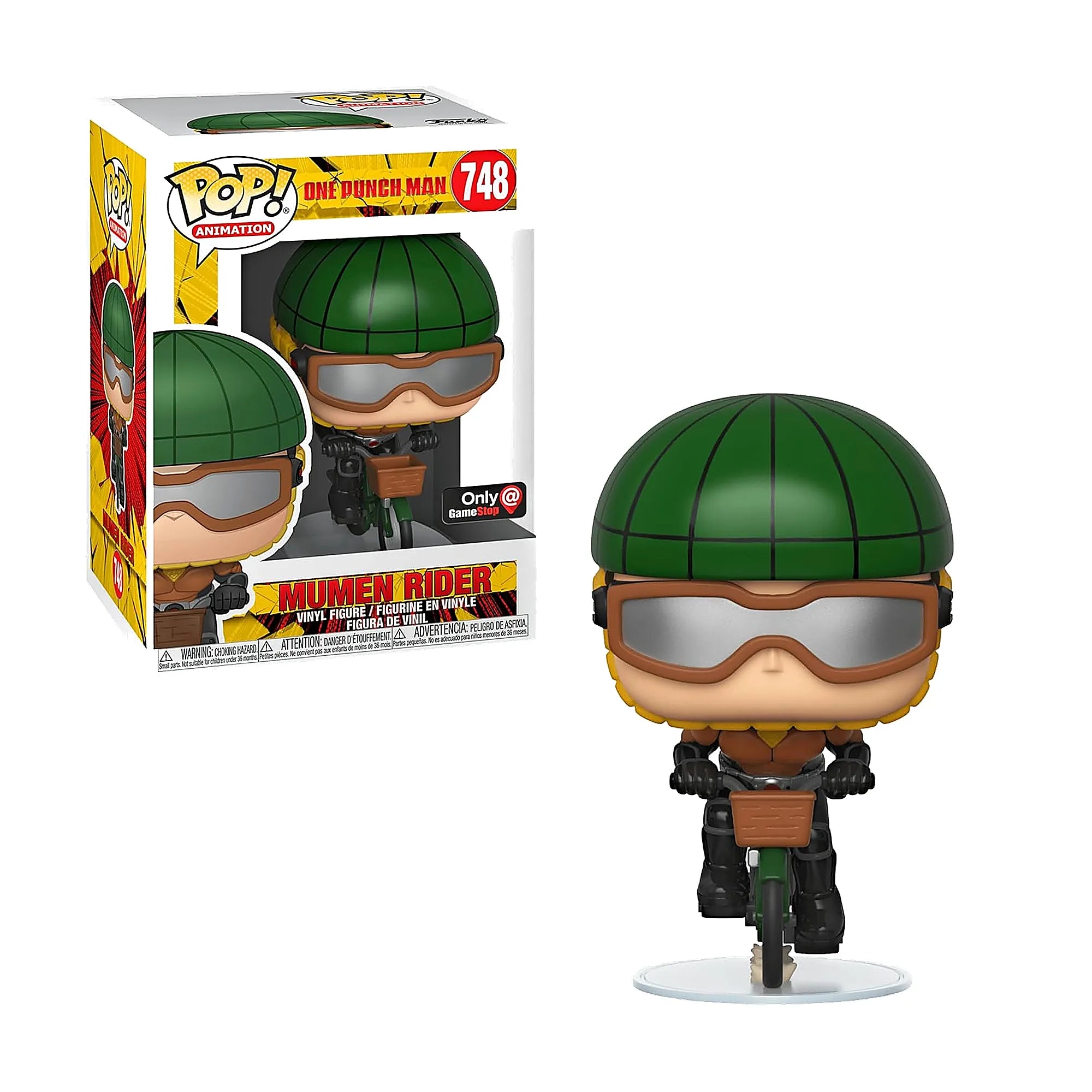 Funko Pop One Punch Man Mumen Rider #748 Exclusivo