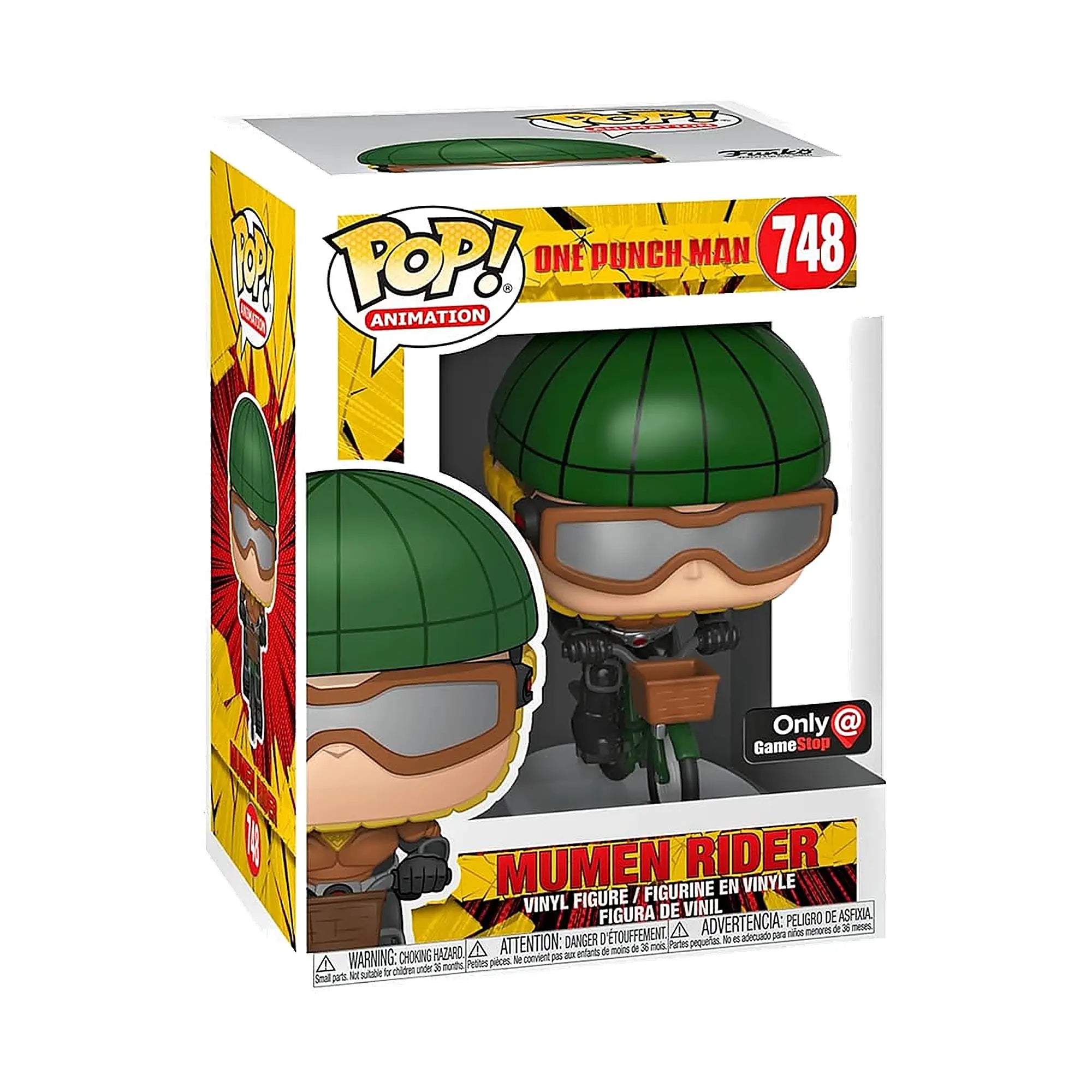 Funko Pop One Punch Man Mumen Rider #748 Exclusivo