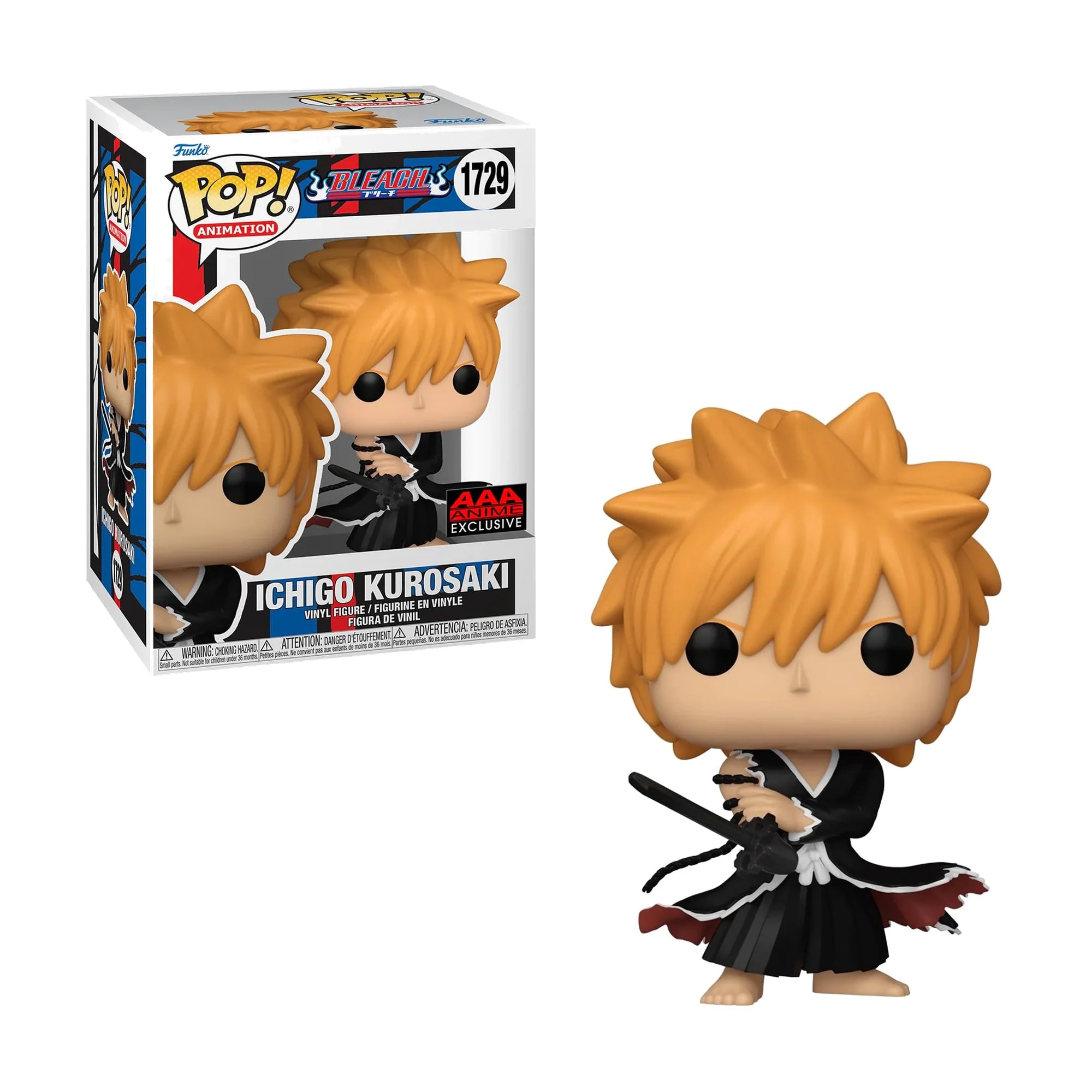 Funko Pop Bleach Ichigo Kurosaki #1729 Exclusivo