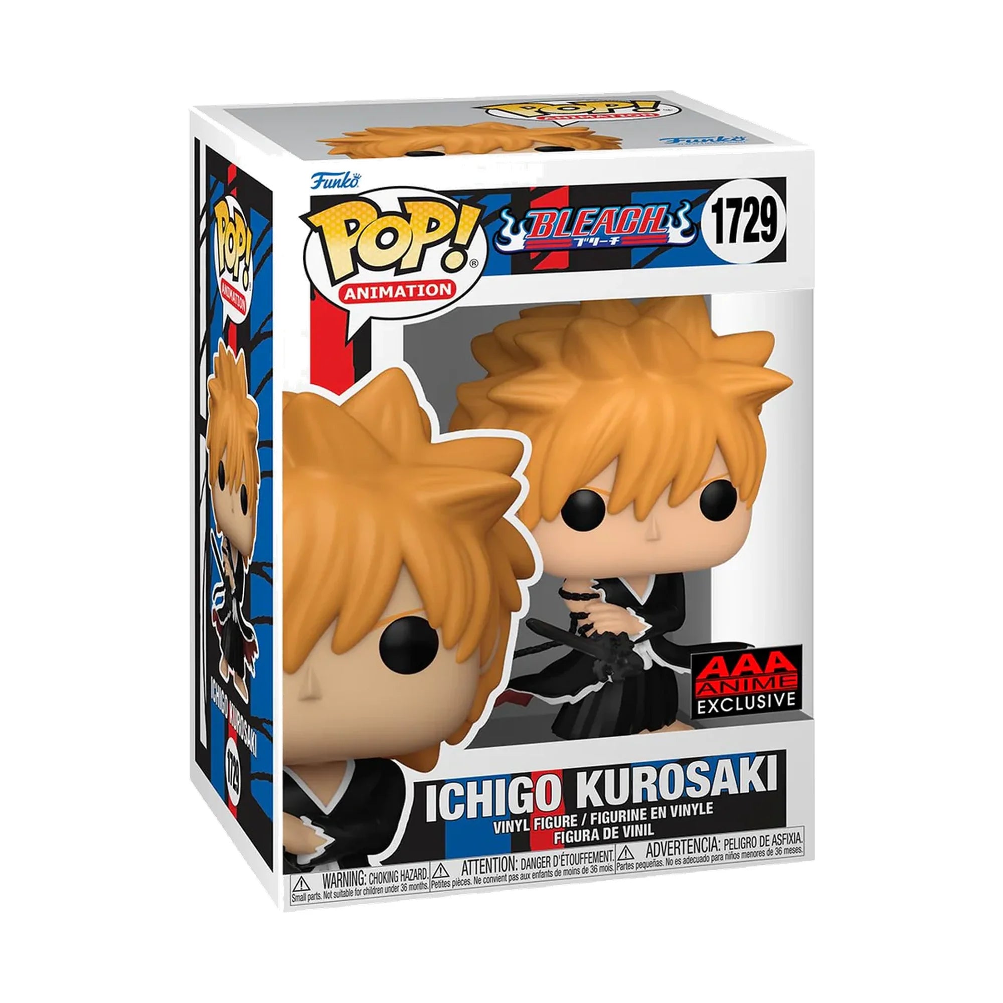 Funko Pop Bleach Ichigo Kurosaki #1729 Exclusivo
