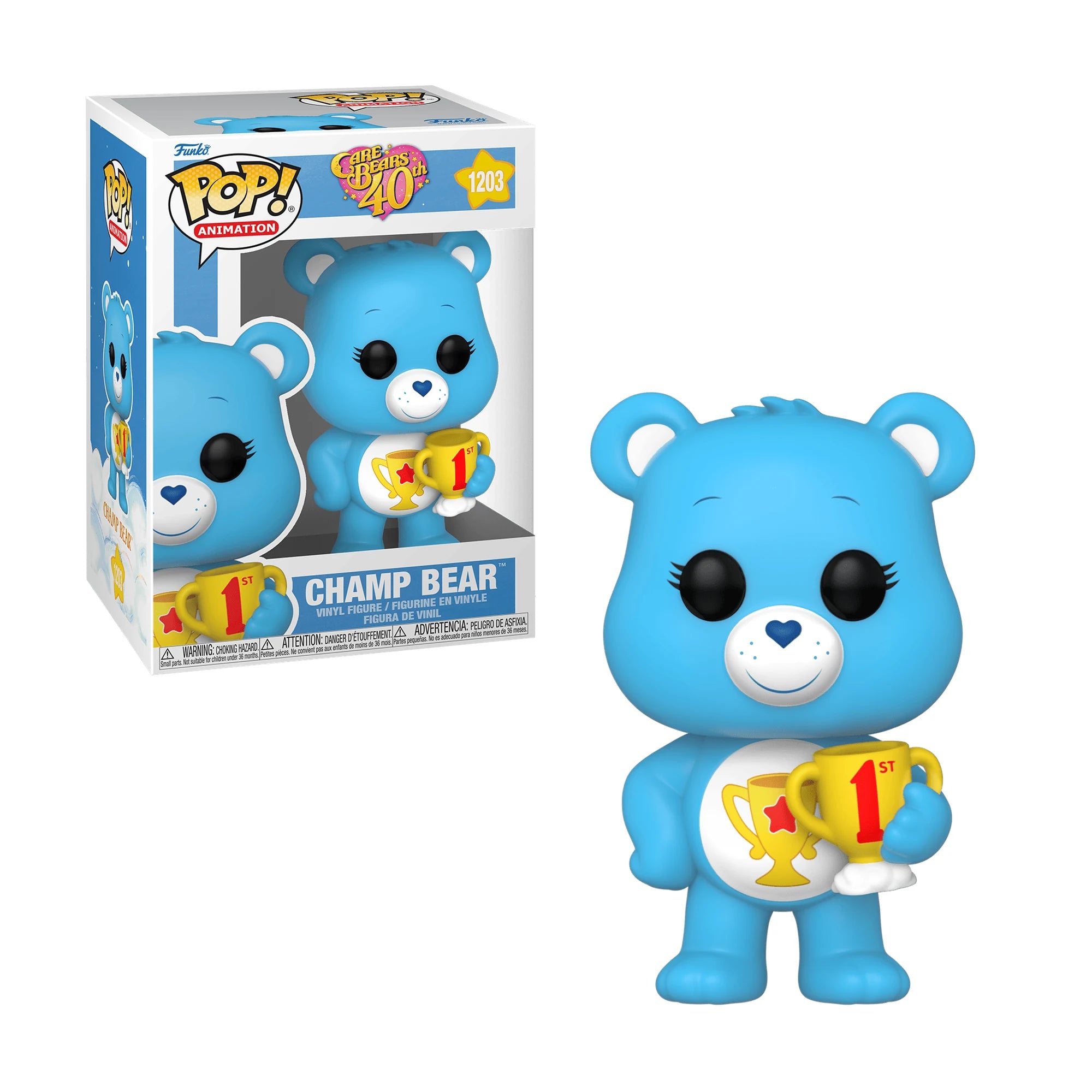 Funko Pop Care Bears Champ Bear #1203